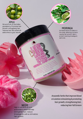 Long Hair Don’t Care Aryuvedic Herbal Hair Mask (powder)